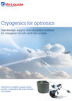 cryogenics for oprtonics brochure cover