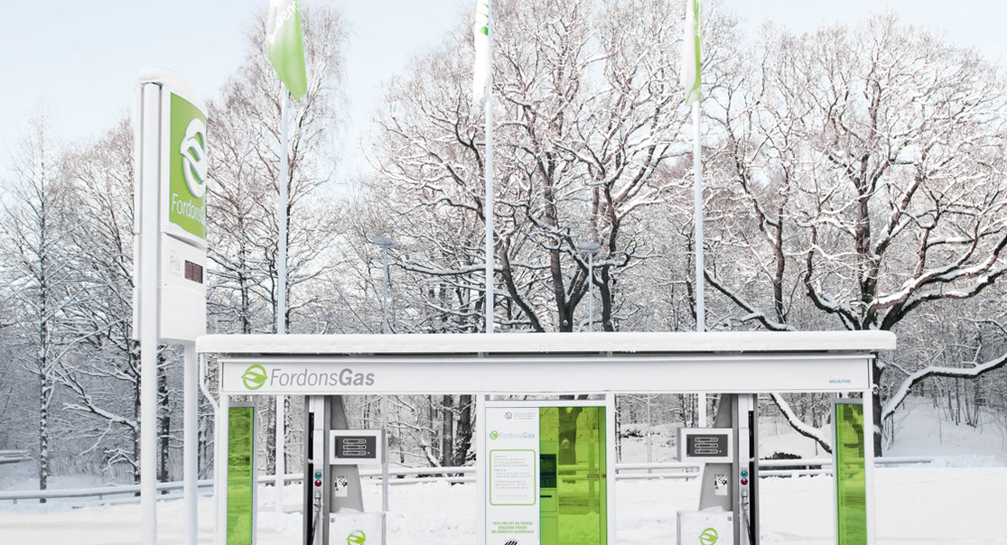 Fordonsgas Station，瑞典