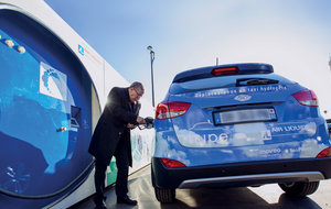Hydrogen station in Paris
